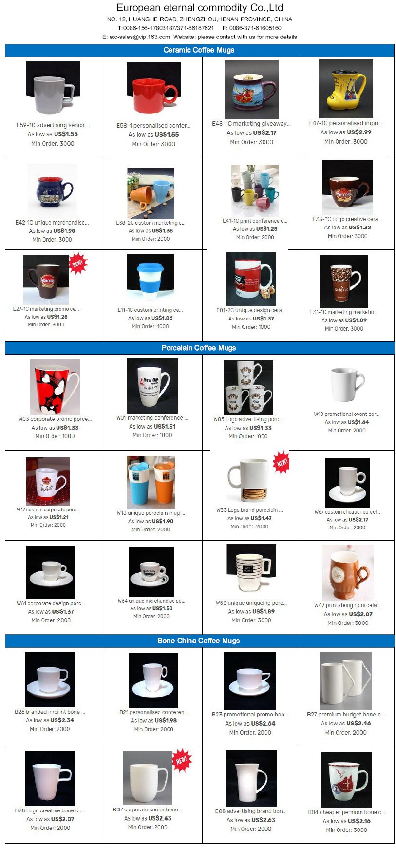 custom mugs 