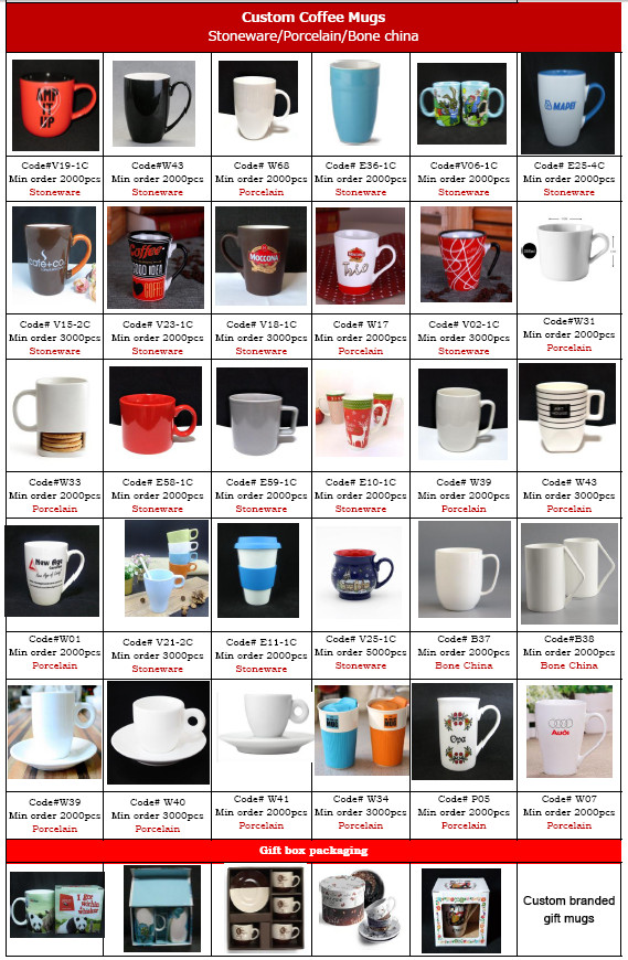 custom coffee mugs
